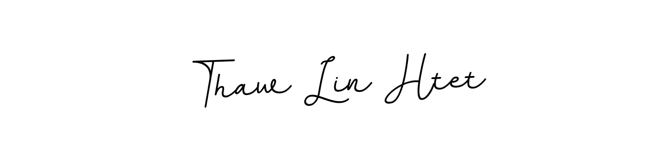 Create a beautiful signature design for name Thaw Lin Htet. With this signature (BallpointsItalic-DORy9) fonts, you can make a handwritten signature for free. Thaw Lin Htet signature style 11 images and pictures png