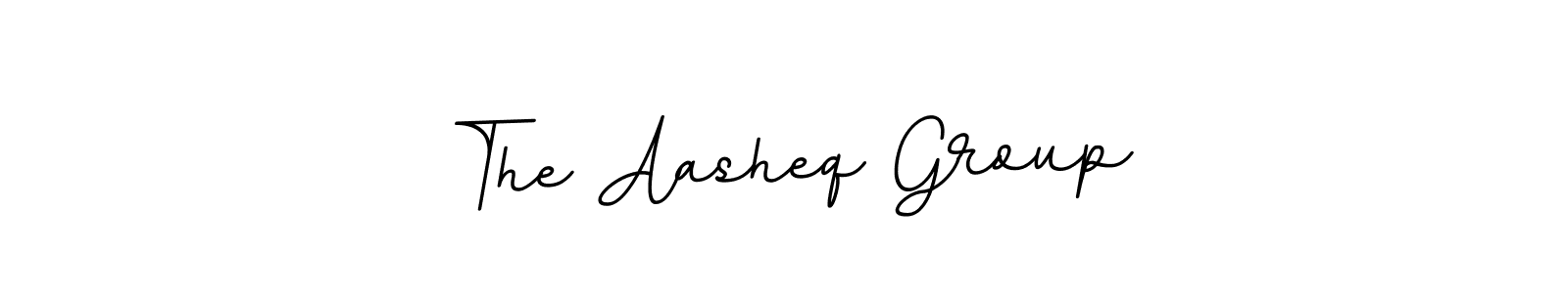 Create a beautiful signature design for name The Aasheq Group. With this signature (BallpointsItalic-DORy9) fonts, you can make a handwritten signature for free. The Aasheq Group signature style 11 images and pictures png