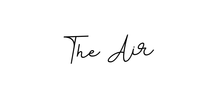 This is the best signature style for the The Air name. Also you like these signature font (BallpointsItalic-DORy9). Mix name signature. The Air signature style 11 images and pictures png