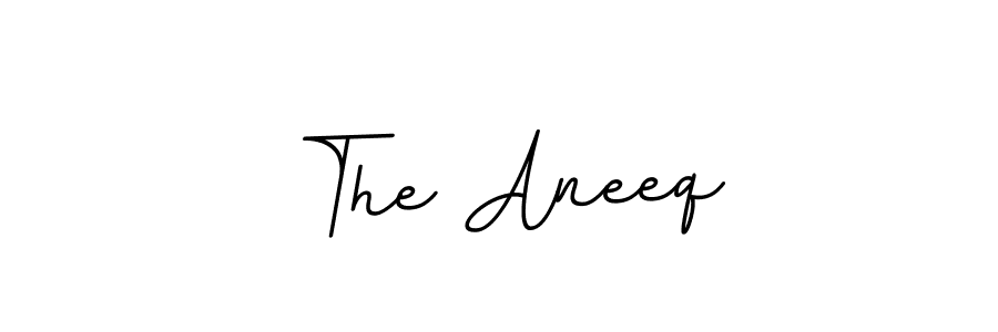if you are searching for the best signature style for your name The Aneeq. so please give up your signature search. here we have designed multiple signature styles  using BallpointsItalic-DORy9. The Aneeq signature style 11 images and pictures png