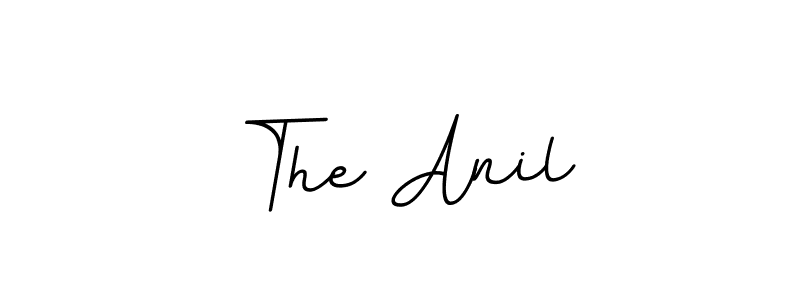 Design your own signature with our free online signature maker. With this signature software, you can create a handwritten (BallpointsItalic-DORy9) signature for name The Anil. The Anil signature style 11 images and pictures png