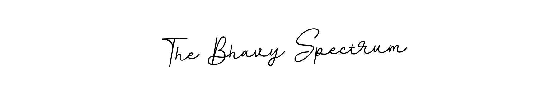 The Bhavy Spectrum stylish signature style. Best Handwritten Sign (BallpointsItalic-DORy9) for my name. Handwritten Signature Collection Ideas for my name The Bhavy Spectrum. The Bhavy Spectrum signature style 11 images and pictures png