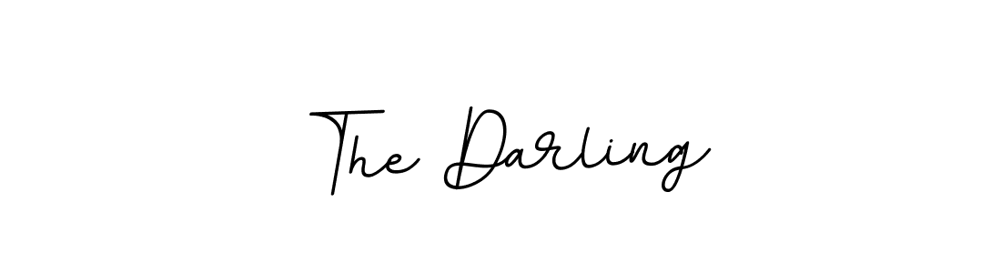 Create a beautiful signature design for name The Darling. With this signature (BallpointsItalic-DORy9) fonts, you can make a handwritten signature for free. The Darling signature style 11 images and pictures png