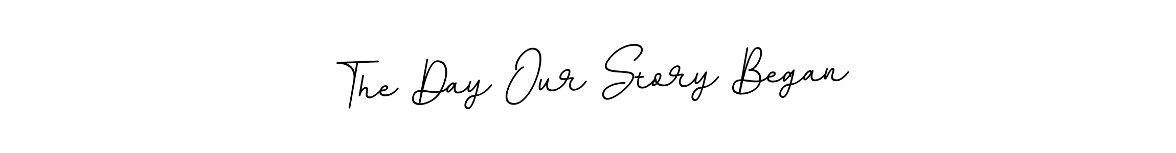 How to Draw The Day Our Story Began signature style? BallpointsItalic-DORy9 is a latest design signature styles for name The Day Our Story Began. The Day Our Story Began signature style 11 images and pictures png