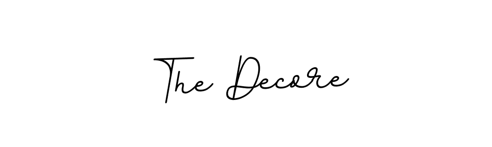 Here are the top 10 professional signature styles for the name The Decore. These are the best autograph styles you can use for your name. The Decore signature style 11 images and pictures png