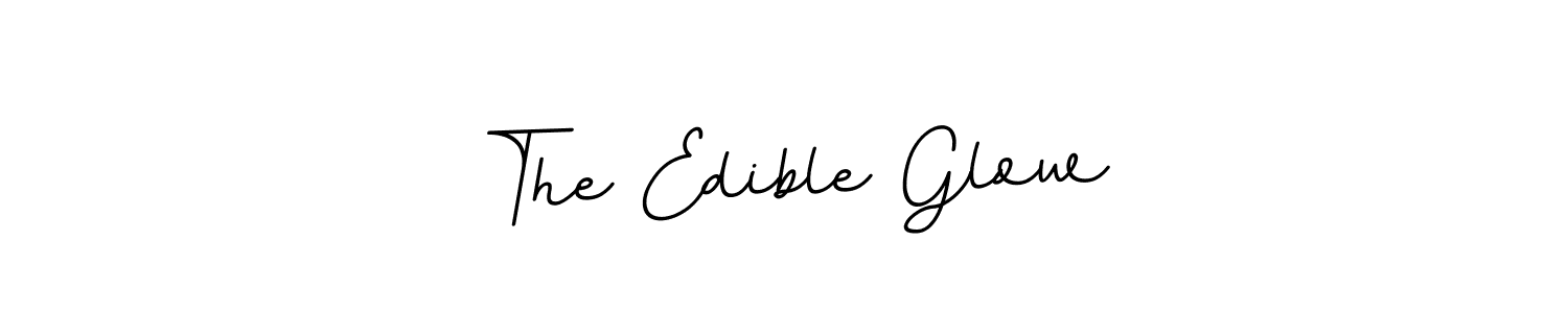 Also we have The Edible Glow name is the best signature style. Create professional handwritten signature collection using BallpointsItalic-DORy9 autograph style. The Edible Glow signature style 11 images and pictures png