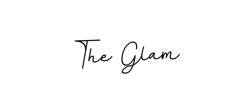Design your own signature with our free online signature maker. With this signature software, you can create a handwritten (BallpointsItalic-DORy9) signature for name The Glam. The Glam signature style 11 images and pictures png