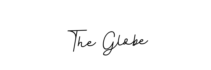 Make a beautiful signature design for name The Globe. With this signature (BallpointsItalic-DORy9) style, you can create a handwritten signature for free. The Globe signature style 11 images and pictures png