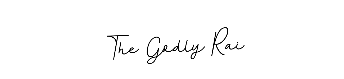 The Godly Rai stylish signature style. Best Handwritten Sign (BallpointsItalic-DORy9) for my name. Handwritten Signature Collection Ideas for my name The Godly Rai. The Godly Rai signature style 11 images and pictures png