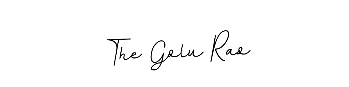 Make a beautiful signature design for name The Golu Rao. With this signature (BallpointsItalic-DORy9) style, you can create a handwritten signature for free. The Golu Rao signature style 11 images and pictures png