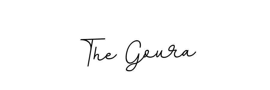 Also we have The Goura name is the best signature style. Create professional handwritten signature collection using BallpointsItalic-DORy9 autograph style. The Goura signature style 11 images and pictures png
