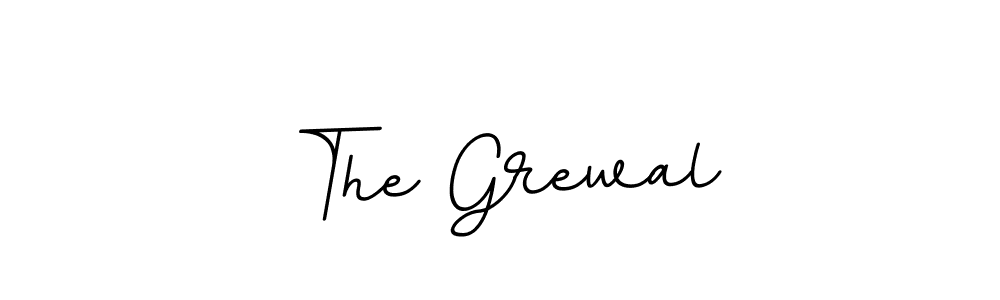 You should practise on your own different ways (BallpointsItalic-DORy9) to write your name (The Grewal) in signature. don't let someone else do it for you. The Grewal signature style 11 images and pictures png