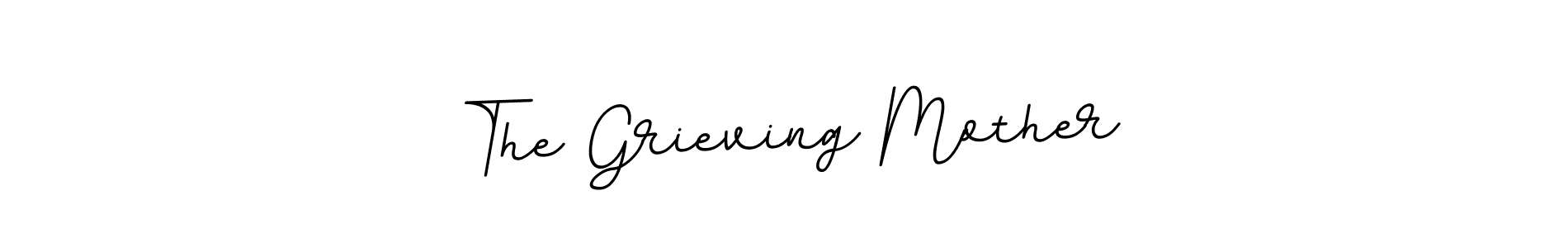 It looks lik you need a new signature style for name The Grieving Mother. Design unique handwritten (BallpointsItalic-DORy9) signature with our free signature maker in just a few clicks. The Grieving Mother signature style 11 images and pictures png