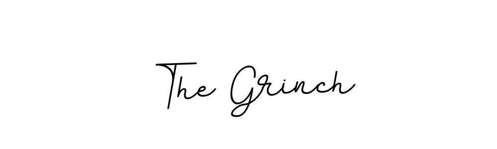 The Grinch stylish signature style. Best Handwritten Sign (BallpointsItalic-DORy9) for my name. Handwritten Signature Collection Ideas for my name The Grinch. The Grinch signature style 11 images and pictures png