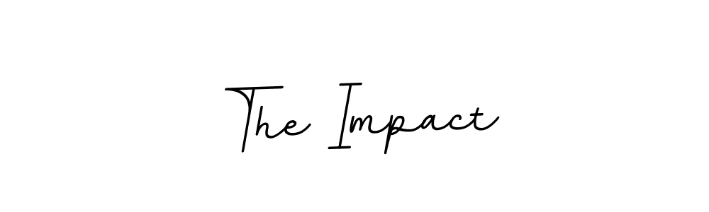 It looks lik you need a new signature style for name The Impact. Design unique handwritten (BallpointsItalic-DORy9) signature with our free signature maker in just a few clicks. The Impact signature style 11 images and pictures png