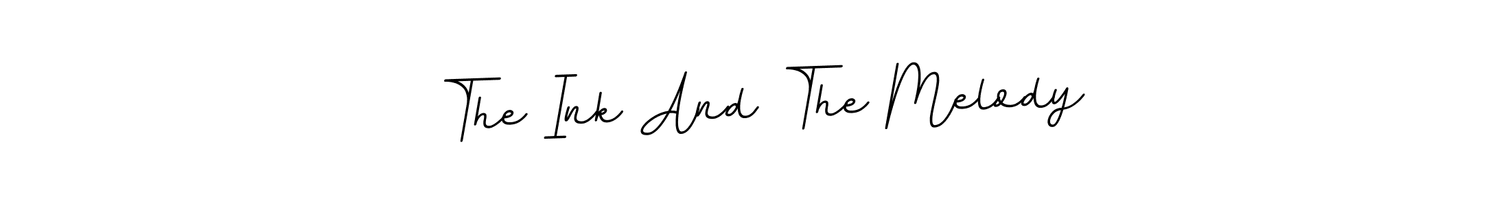 You can use this online signature creator to create a handwritten signature for the name The Ink And The Melody. This is the best online autograph maker. The Ink And The Melody signature style 11 images and pictures png
