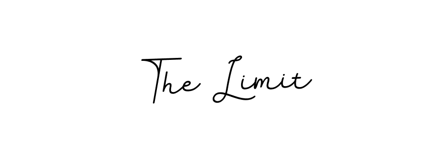 Use a signature maker to create a handwritten signature online. With this signature software, you can design (BallpointsItalic-DORy9) your own signature for name The Limit. The Limit signature style 11 images and pictures png