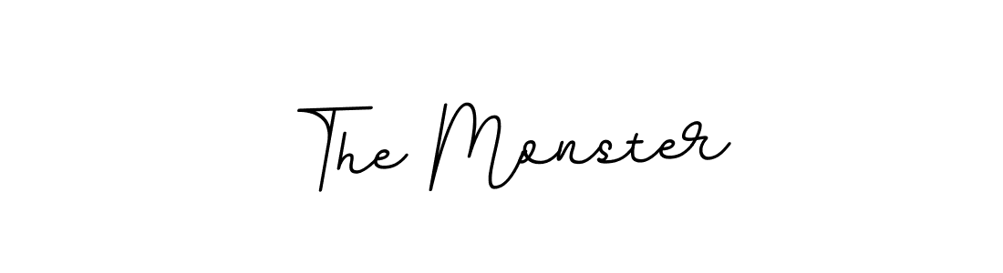The best way (BallpointsItalic-DORy9) to make a short signature is to pick only two or three words in your name. The name The Monster include a total of six letters. For converting this name. The Monster signature style 11 images and pictures png