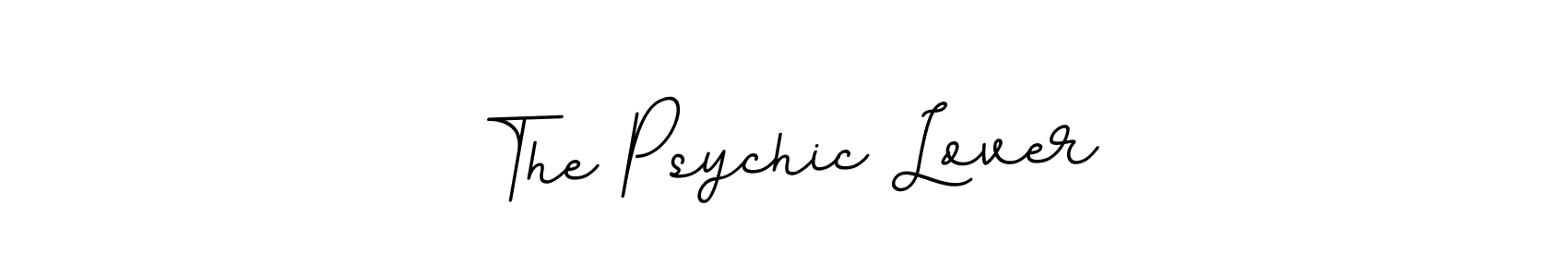 if you are searching for the best signature style for your name The Psychic Lover. so please give up your signature search. here we have designed multiple signature styles  using BallpointsItalic-DORy9. The Psychic Lover signature style 11 images and pictures png