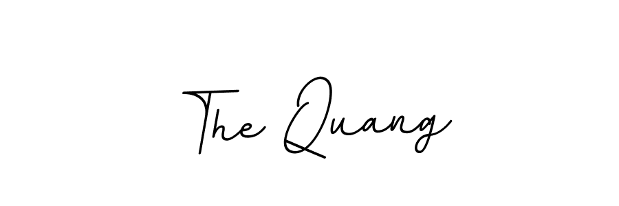 How to make The Quang name signature. Use BallpointsItalic-DORy9 style for creating short signs online. This is the latest handwritten sign. The Quang signature style 11 images and pictures png