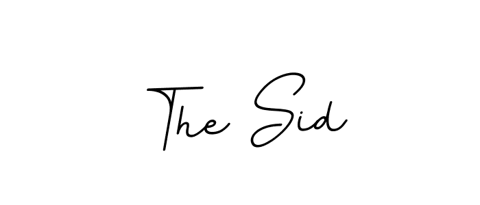 How to make The Sid signature? BallpointsItalic-DORy9 is a professional autograph style. Create handwritten signature for The Sid name. The Sid signature style 11 images and pictures png