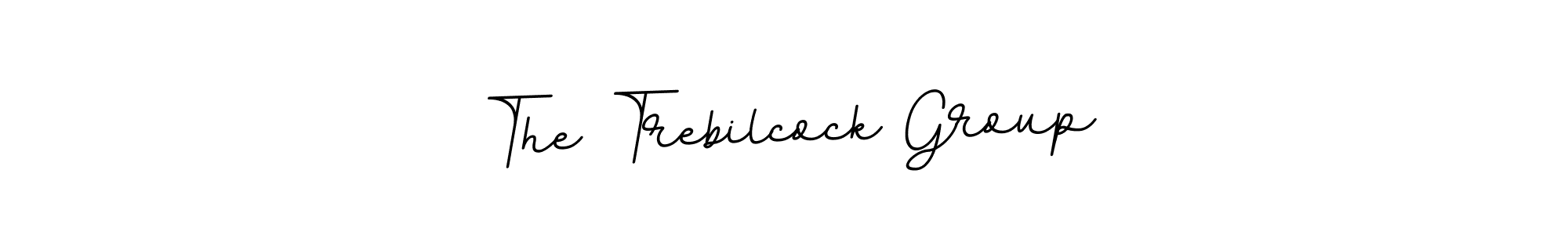 This is the best signature style for the The Trebilcock Group name. Also you like these signature font (BallpointsItalic-DORy9). Mix name signature. The Trebilcock Group signature style 11 images and pictures png