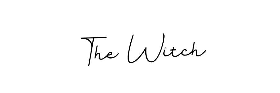 You should practise on your own different ways (BallpointsItalic-DORy9) to write your name (The Witch) in signature. don't let someone else do it for you. The Witch signature style 11 images and pictures png