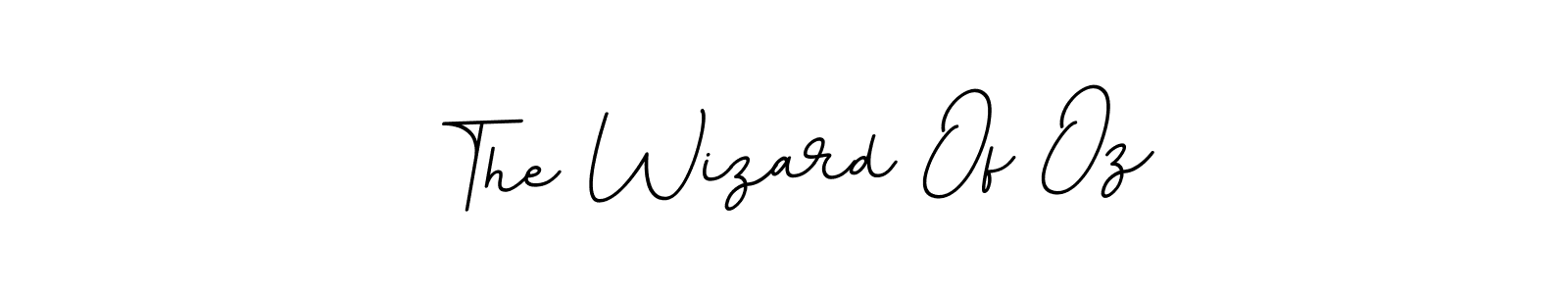 Also we have The Wizard Of Oz name is the best signature style. Create professional handwritten signature collection using BallpointsItalic-DORy9 autograph style. The Wizard Of Oz signature style 11 images and pictures png