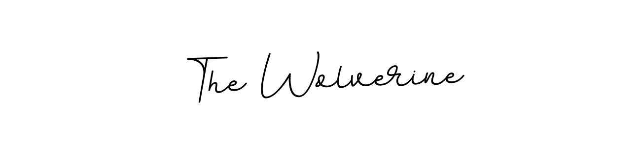 You should practise on your own different ways (BallpointsItalic-DORy9) to write your name (The Wolverine) in signature. don't let someone else do it for you. The Wolverine signature style 11 images and pictures png