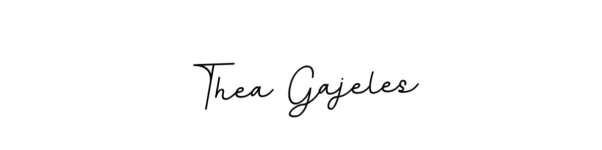 Thea Gajeles stylish signature style. Best Handwritten Sign (BallpointsItalic-DORy9) for my name. Handwritten Signature Collection Ideas for my name Thea Gajeles. Thea Gajeles signature style 11 images and pictures png