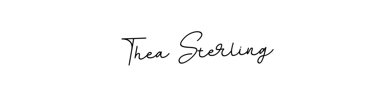 Design your own signature with our free online signature maker. With this signature software, you can create a handwritten (BallpointsItalic-DORy9) signature for name Thea Sterling. Thea Sterling signature style 11 images and pictures png