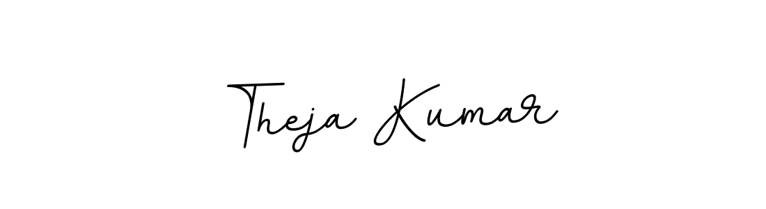 Use a signature maker to create a handwritten signature online. With this signature software, you can design (BallpointsItalic-DORy9) your own signature for name Theja Kumar. Theja Kumar signature style 11 images and pictures png