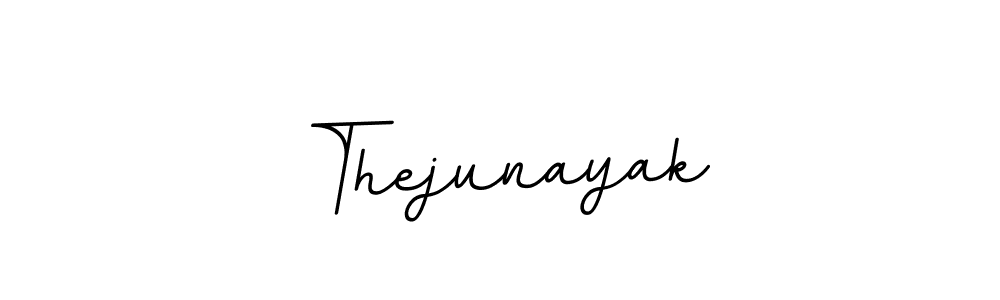 How to make Thejunayak signature? BallpointsItalic-DORy9 is a professional autograph style. Create handwritten signature for Thejunayak name. Thejunayak signature style 11 images and pictures png