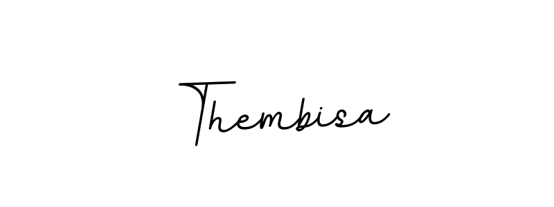 BallpointsItalic-DORy9 is a professional signature style that is perfect for those who want to add a touch of class to their signature. It is also a great choice for those who want to make their signature more unique. Get Thembisa name to fancy signature for free. Thembisa signature style 11 images and pictures png