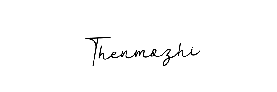 Use a signature maker to create a handwritten signature online. With this signature software, you can design (BallpointsItalic-DORy9) your own signature for name Thenmozhi. Thenmozhi signature style 11 images and pictures png