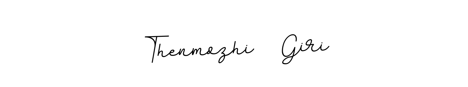 Make a beautiful signature design for name Thenmozhi   Giri. Use this online signature maker to create a handwritten signature for free. Thenmozhi   Giri signature style 11 images and pictures png