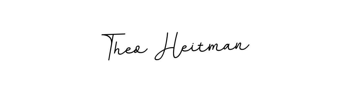 Make a beautiful signature design for name Theo Heitman. With this signature (BallpointsItalic-DORy9) style, you can create a handwritten signature for free. Theo Heitman signature style 11 images and pictures png