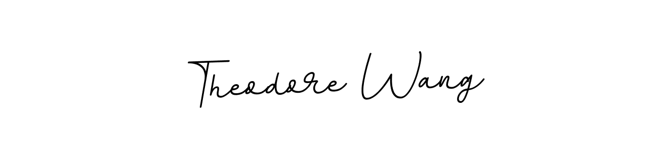 Also You can easily find your signature by using the search form. We will create Theodore Wang name handwritten signature images for you free of cost using BallpointsItalic-DORy9 sign style. Theodore Wang signature style 11 images and pictures png