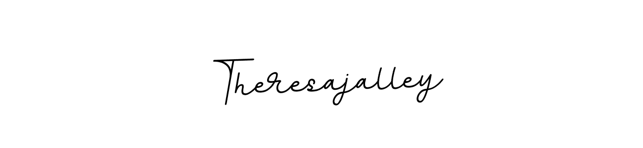 The best way (BallpointsItalic-DORy9) to make a short signature is to pick only two or three words in your name. The name Theresajalley include a total of six letters. For converting this name. Theresajalley signature style 11 images and pictures png