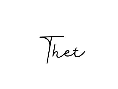 Design your own signature with our free online signature maker. With this signature software, you can create a handwritten (BallpointsItalic-DORy9) signature for name Thet. Thet signature style 11 images and pictures png