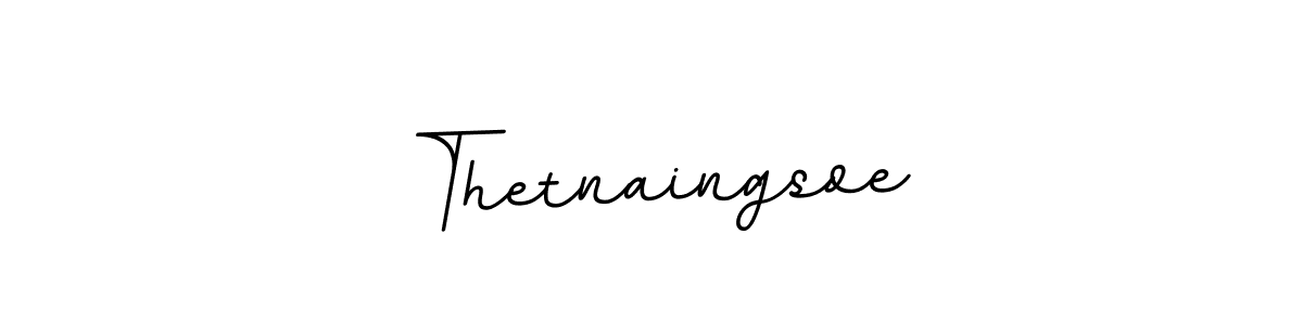 Thetnaingsoe stylish signature style. Best Handwritten Sign (BallpointsItalic-DORy9) for my name. Handwritten Signature Collection Ideas for my name Thetnaingsoe. Thetnaingsoe signature style 11 images and pictures png