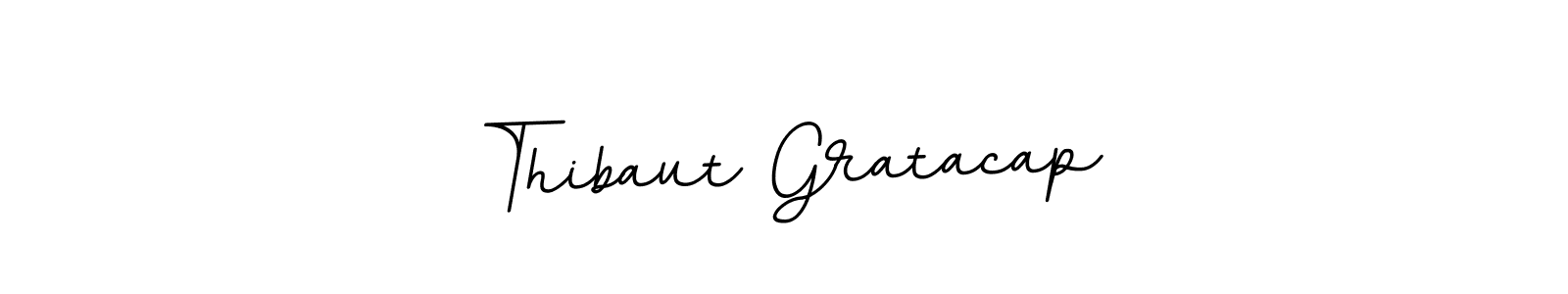 Use a signature maker to create a handwritten signature online. With this signature software, you can design (BallpointsItalic-DORy9) your own signature for name Thibaut Gratacap. Thibaut Gratacap signature style 11 images and pictures png