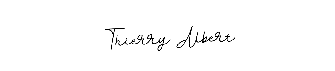 Design your own signature with our free online signature maker. With this signature software, you can create a handwritten (BallpointsItalic-DORy9) signature for name Thierry Albert. Thierry Albert signature style 11 images and pictures png