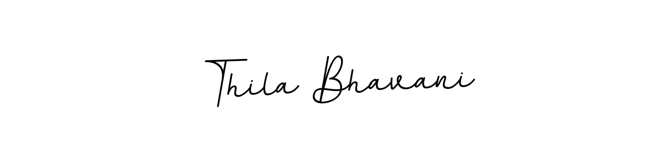 Also we have Thila Bhavani name is the best signature style. Create professional handwritten signature collection using BallpointsItalic-DORy9 autograph style. Thila Bhavani signature style 11 images and pictures png