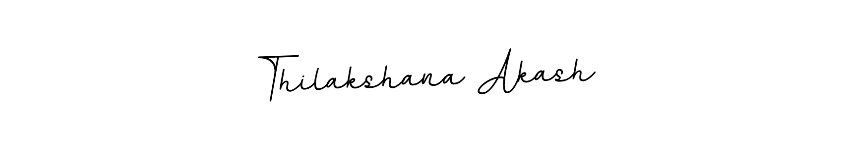 Make a beautiful signature design for name Thilakshana Akash. With this signature (BallpointsItalic-DORy9) style, you can create a handwritten signature for free. Thilakshana Akash signature style 11 images and pictures png