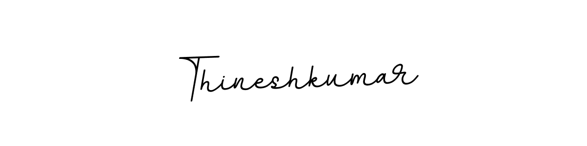 Create a beautiful signature design for name Thineshkumar. With this signature (BallpointsItalic-DORy9) fonts, you can make a handwritten signature for free. Thineshkumar signature style 11 images and pictures png