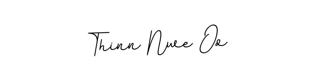 You should practise on your own different ways (BallpointsItalic-DORy9) to write your name (Thinn Nwe Oo) in signature. don't let someone else do it for you. Thinn Nwe Oo signature style 11 images and pictures png