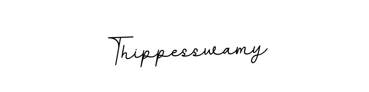 Use a signature maker to create a handwritten signature online. With this signature software, you can design (BallpointsItalic-DORy9) your own signature for name Thippesswamy. Thippesswamy signature style 11 images and pictures png