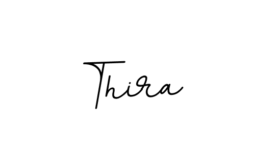 Design your own signature with our free online signature maker. With this signature software, you can create a handwritten (BallpointsItalic-DORy9) signature for name Thira. Thira signature style 11 images and pictures png
