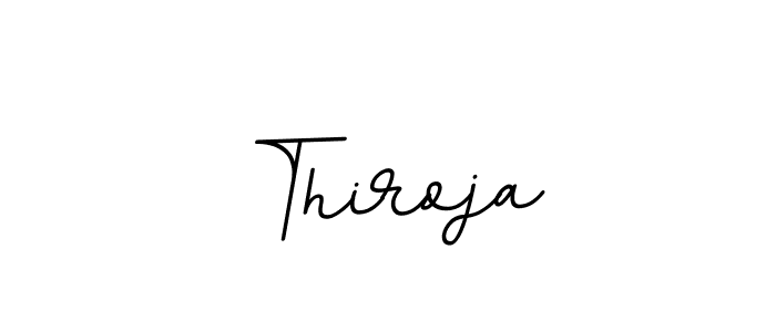 Also we have Thiroja name is the best signature style. Create professional handwritten signature collection using BallpointsItalic-DORy9 autograph style. Thiroja signature style 11 images and pictures png
